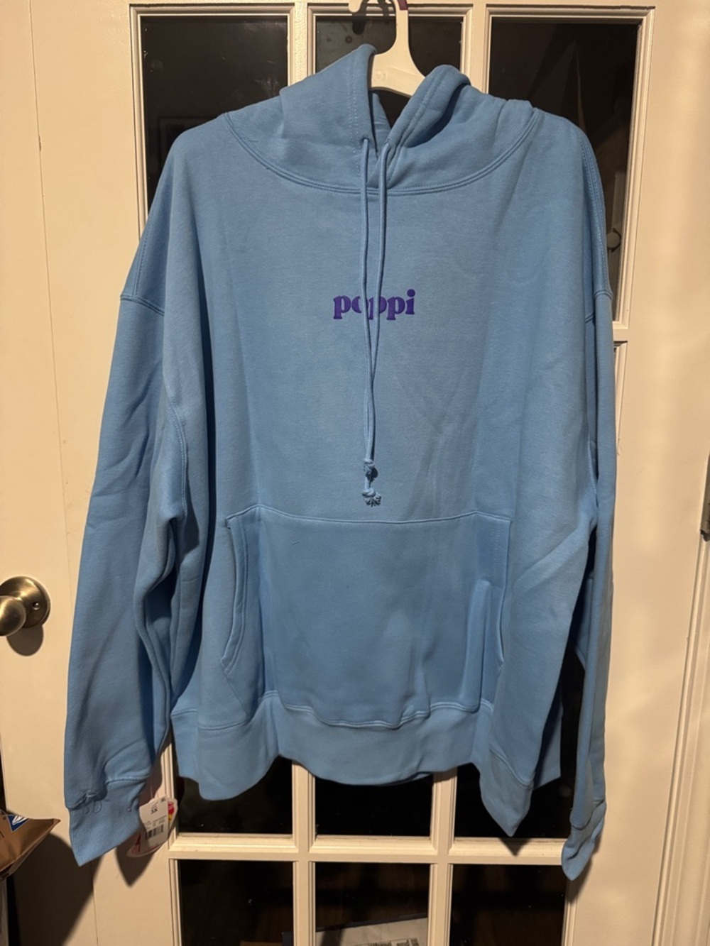 Size 3X Poppi Blue Hoodie